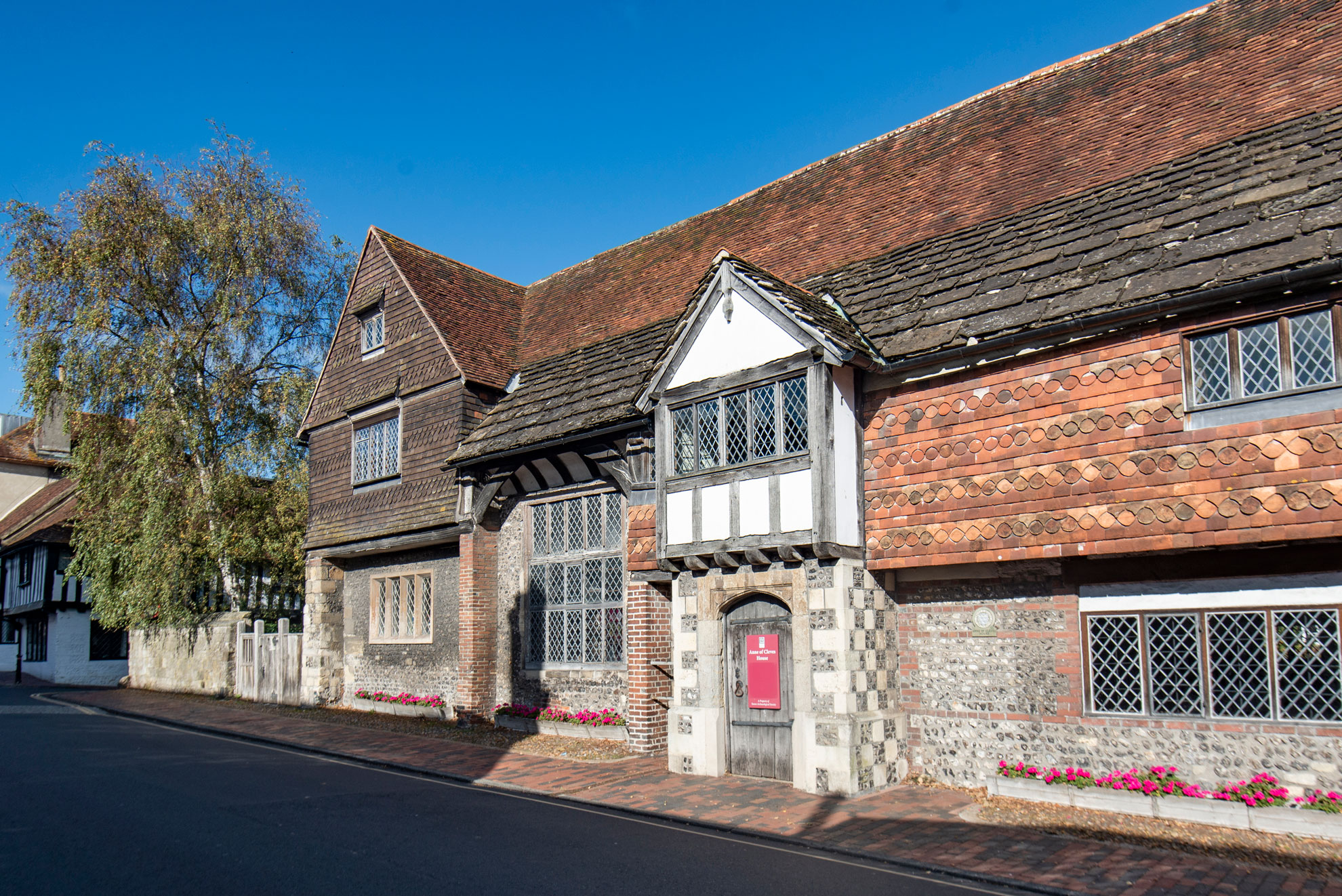 View of Anne of Cleaves hHouse in Lewes, East Sussex